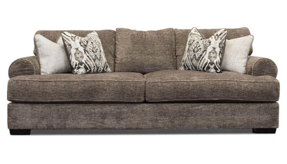 Memphis Chocolate Sofa & Loveseat