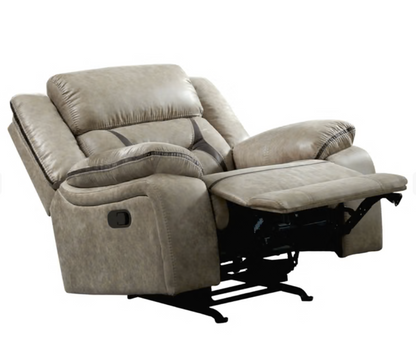 EZRA CORRAL GREY RECLINER