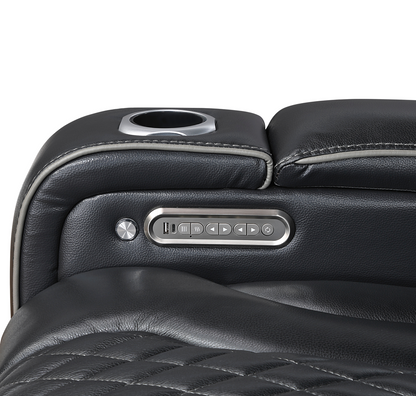 JONAH BLACK LT MASSAGE SOFA