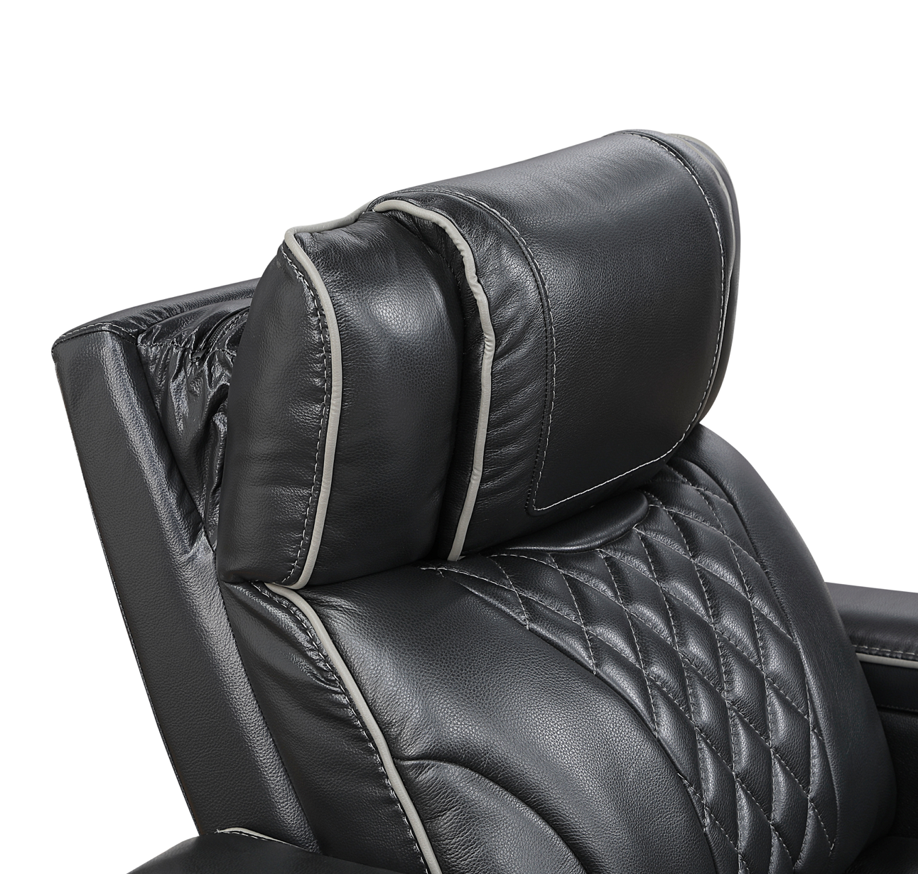 JONAH BLACK LT MASSAGE SOFA