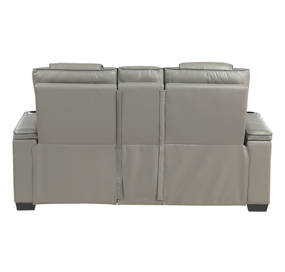 JONAH GREY LT MASSAGE LOVESEAT