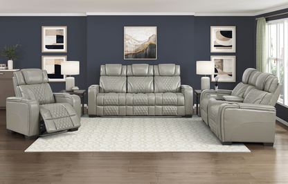 JONAH GREY LT MASSAGE LOVESEAT