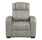 JONAH GREY LT MASSAGE RECLINER