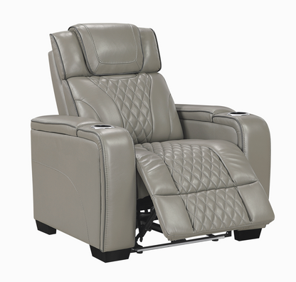 JONAH GREY LT MASSAGE RECLINER