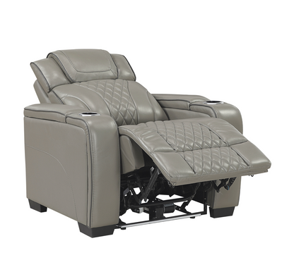 JONAH GREY LT MASSAGE RECLINER