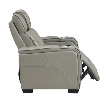 JONAH GREY LT MASSAGE RECLINER