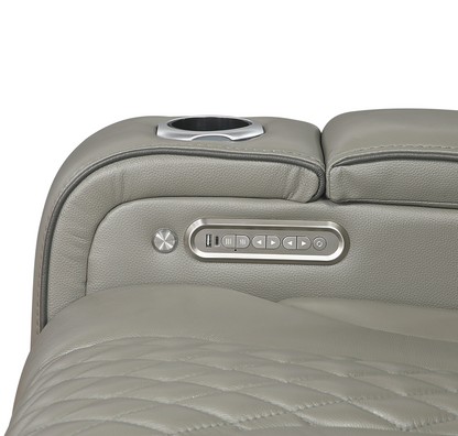 JONAH GREY LT MASSAGE RECLINER