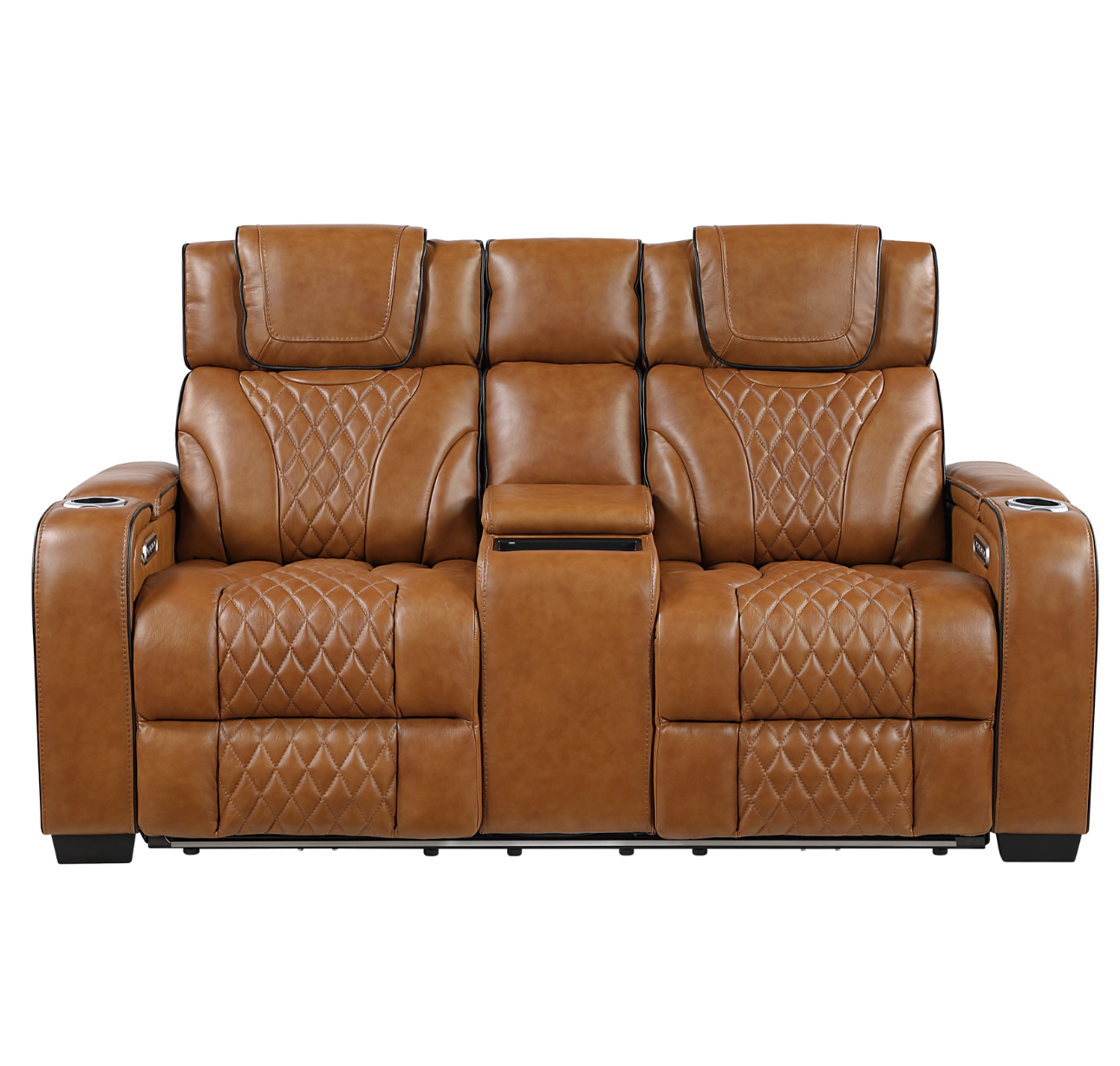JONAH BROWN LT MASSAGE LOVESEAT