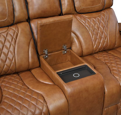 JONAH BROWN LT MASSAGE LOVESEAT