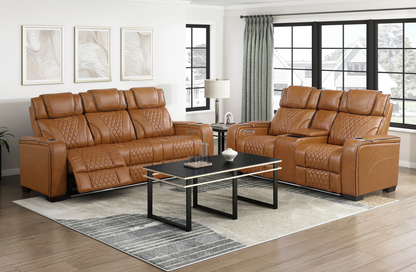 JONAH BROWN LT MASSAGE LOVESEAT