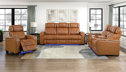 JONAH BROWN LT MASSAGE LOVESEAT