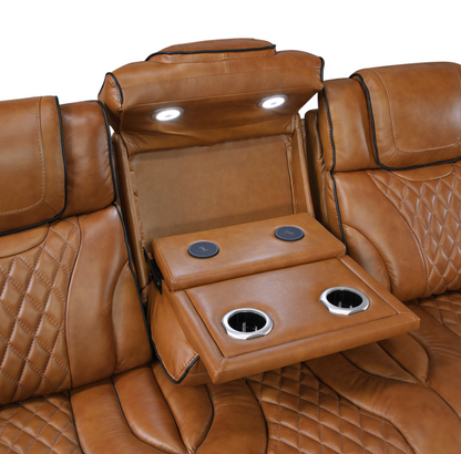 JONAH BROWN LT MASSAGE SOFA