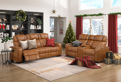 JONAH BROWN LT MASSAGE SOFA