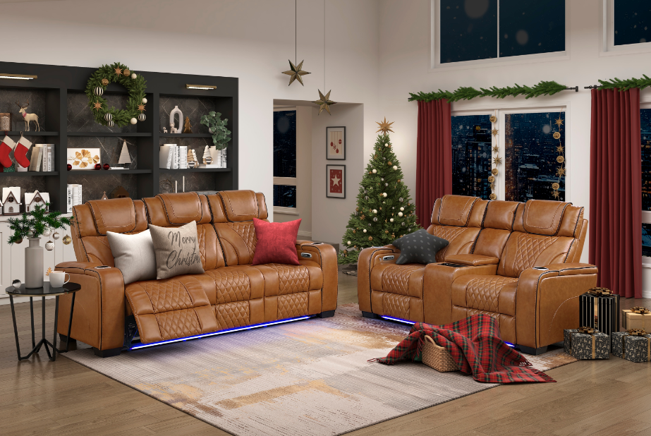 JONAH BROWN LT MASSAGE SOFA