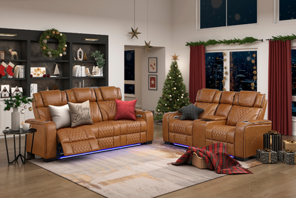 JONAH BROWN LT MASSAGE SOFA