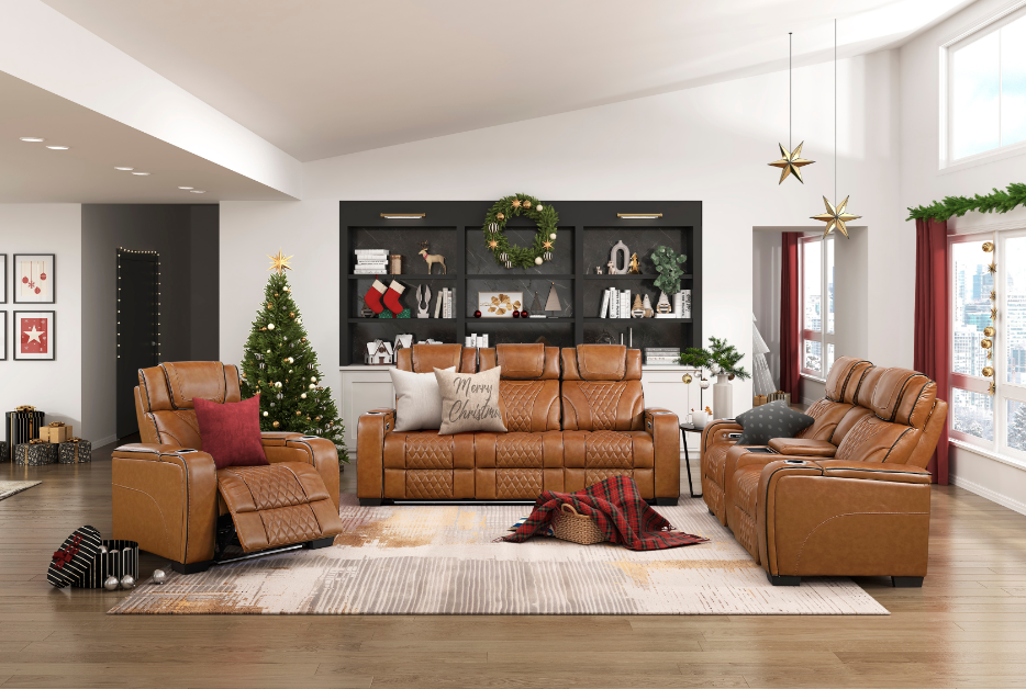 JONAH BROWN LT MASSAGE SOFA