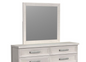 ARTIC WHITE MIRROR WITH STORAGE