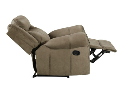 SERENA BROWN GLIDER RECLINER