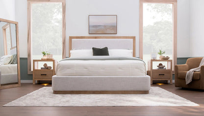 Ember Upholstery Queen Bed