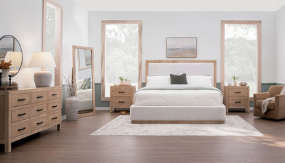 Ember Upholstery Queen Bed