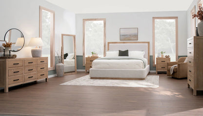 Ember Upholstery King Bed