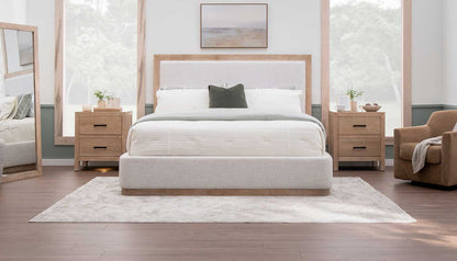 Ember Upholstery King Bed