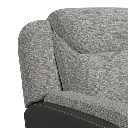 HARRY RANCHO GREY GLIDER LOVESEAT