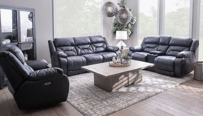 Harrison Navy Sofa & Loveseat