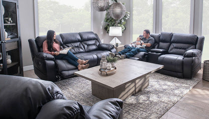 HARRISON NAVY PWR SOFA