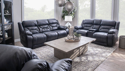 Harrison Navy Sofa & Loveseat