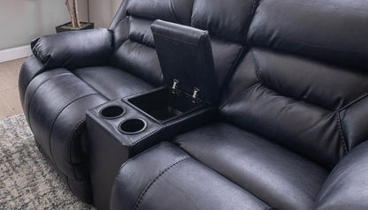 Harrison Navy Sofa & Loveseat