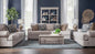 Memphis Beige Sofa & Loveseat