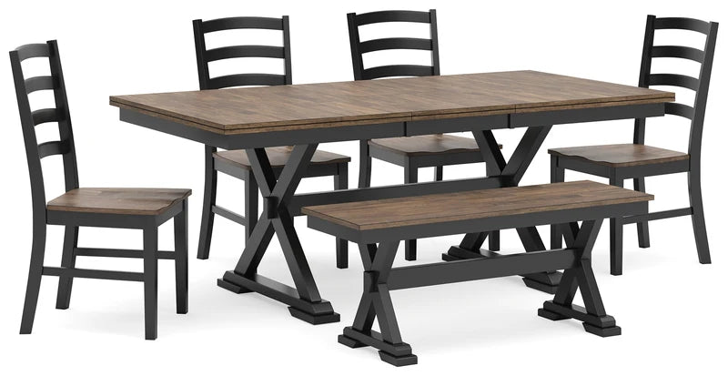 Wynn 6pc. Counter Dining Set