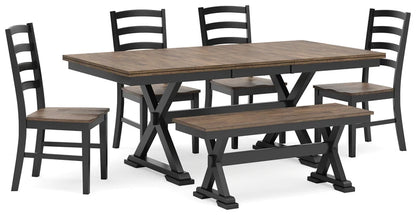 Wynn 6pc. Counter Dining Set