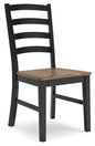 WYNN COUNTER STOOL BROWN/ BLACK