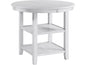 AMBER COUNTER TABLE WHITE