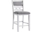 AMBER COUNTER SIDE CHAIR WHITE