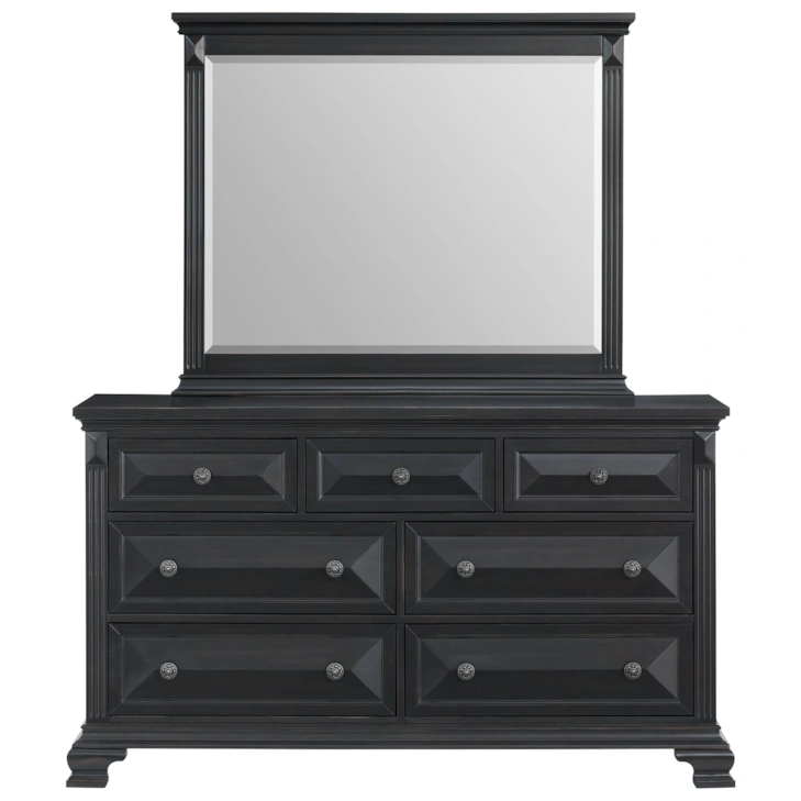 BRIANNA MIRROR BLACK