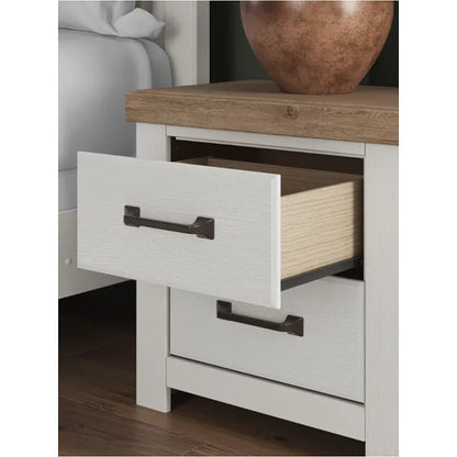 SUNNY TWO DRAWER NIGHTSTAND