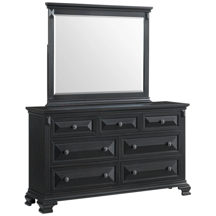 BRIANNA MIRROR BLACK