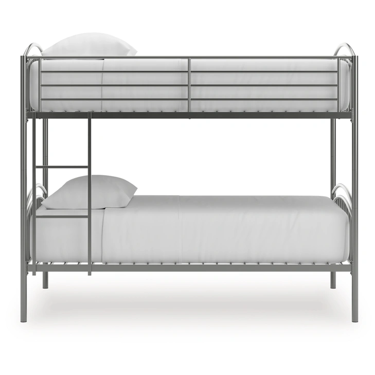 LACY TWIN/TWIN BUNK BED W/LADDER