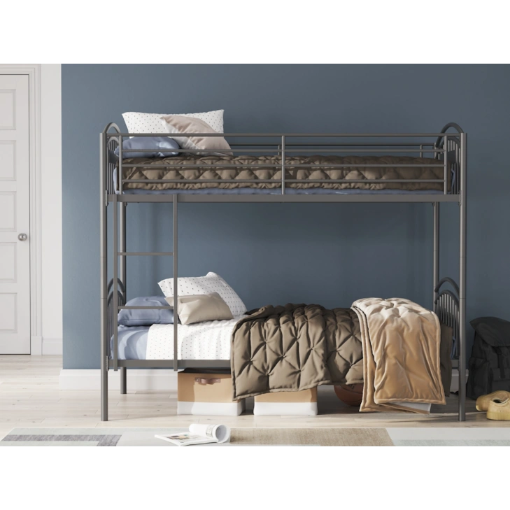 LACY TWIN/TWIN BUNK BED W/LADDER
