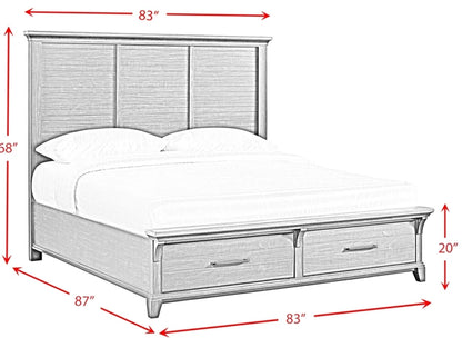 Monaco King Bed