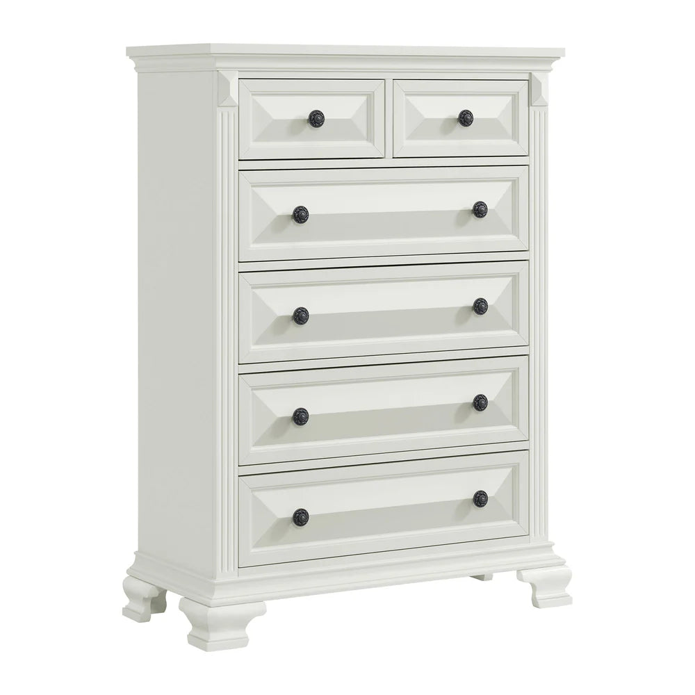 Brianna White Queen Set