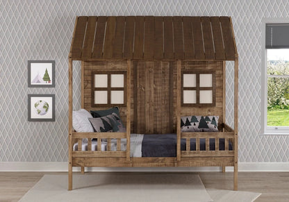 RAY TWIN FRONT PORCH BED HDBD/WALL