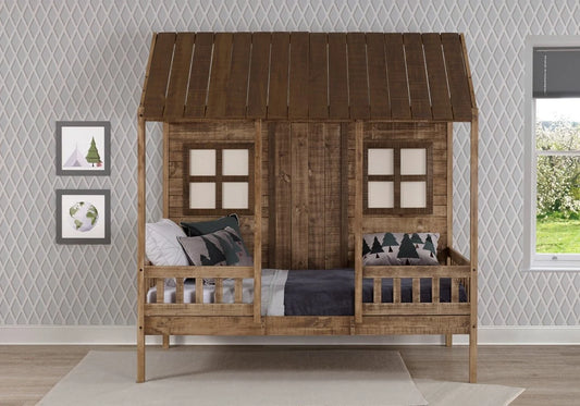 RAY TWIN FRONT PORCH BED HDBD/WALL