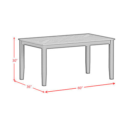 BANKS 6PC DINING SET