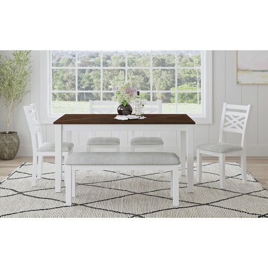 BANKS TBL, 4 CH, & BENCH SET