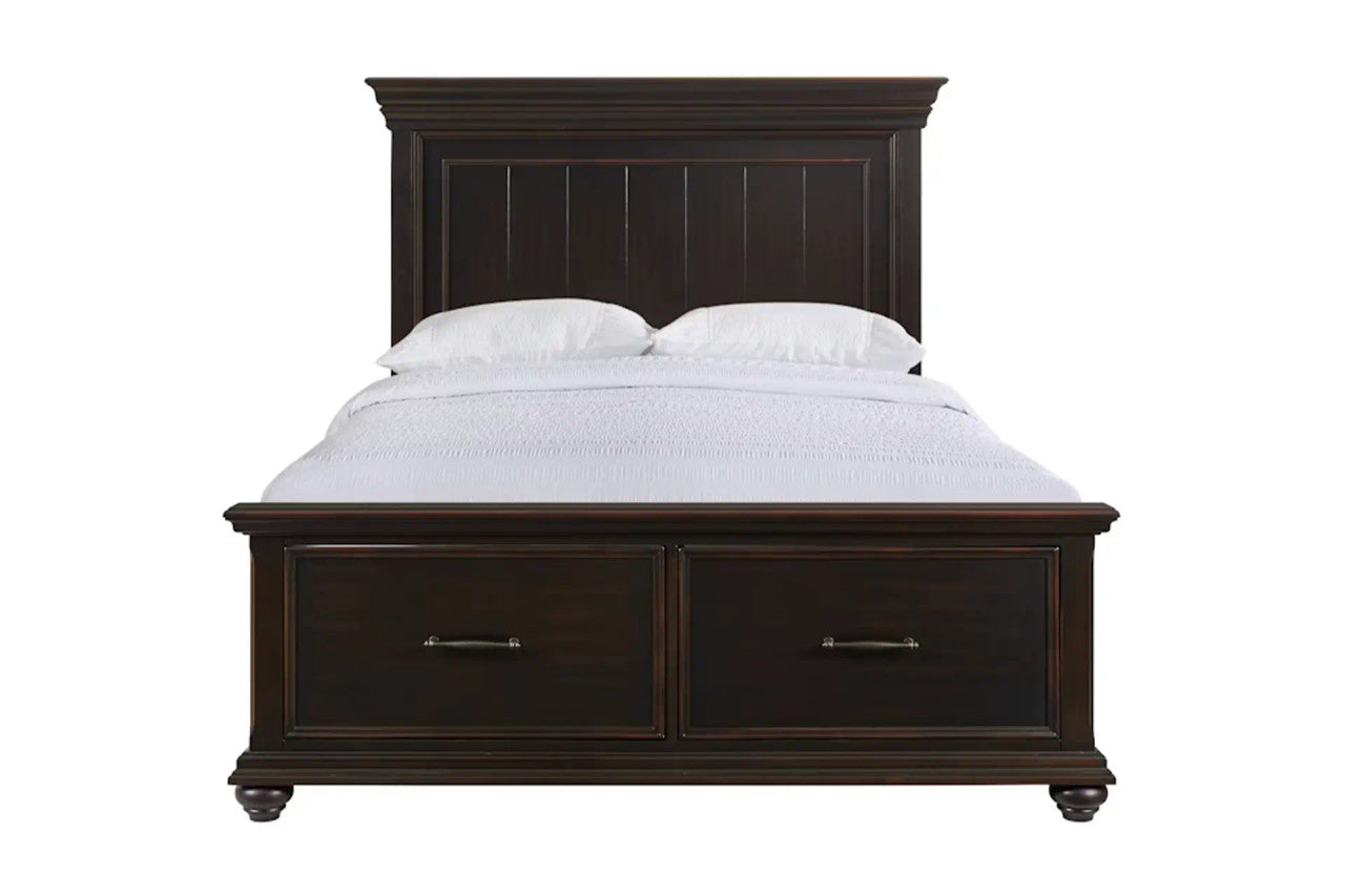 Slade Black Queen Bed