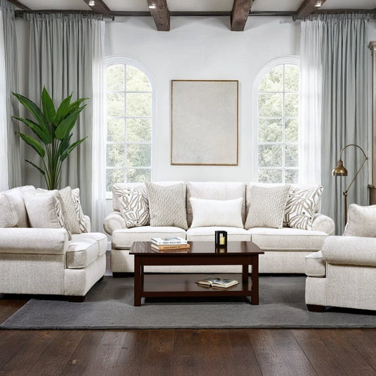 Allison Sofa, Loveseat & Chair